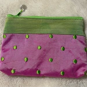 Pink and green small bag by Jazzd